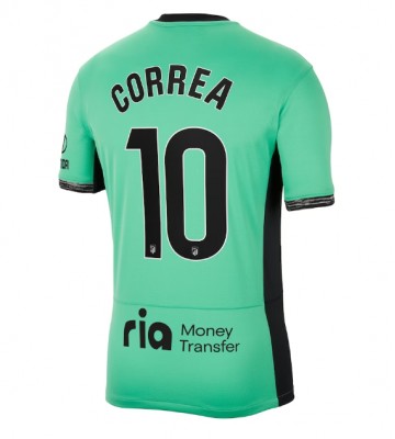 Atletico Madrid Angel Correa #10 Koszulka Trzecich 2023-24 Krótki Rękaw